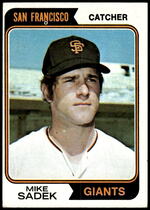 1974 Topps Base Set #577 Mike Sadek