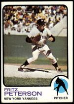 1973 Topps Base Set #82 Fritz Peterson