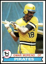 1979 Topps Base Set #607 Omar Moreno