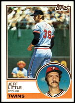 1983 Topps Base Set #499 Jeff Little