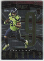 2022 Panini Select Select Numbers #SN-23 Kenneth Walker Iii