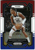2023 Panini Prizm Red White and Blue Prizm #14 Bennedict Mathurin