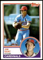 1983 Topps Base Set #672 Jim Kaat