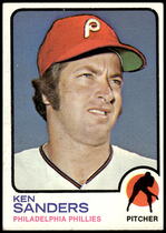 1973 Topps Base Set #246 Ken Sanders