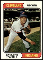 1974 Topps Base Set #35 Gaylord Perry