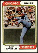 1974 Topps Base Set #147 Bart Johnson