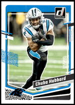 2023 Donruss Base Set #40 Chuba Hubbard