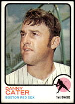 1973 Topps Base Set #317 Danny Cater