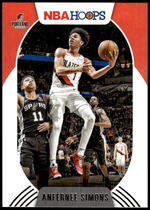 2020 Panini NBA Hoops #168 Anfernee Simons