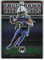 2022 Panini Mosaic Touchdown Masters #TD-11 Jonathan Taylor