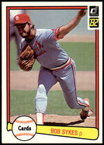 1982 Donruss Base Set #640 Bob Sykes