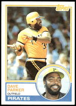 1983 Topps Base Set #205 Dave Parker