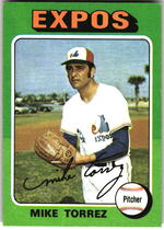 1975 Topps Base Set #254 Mike Torrez