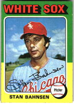 1975 Topps Base Set #161 Stan Bahnsen