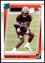 2021 Donruss Base Set #293 Demetric Felton