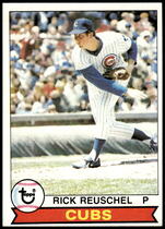 1979 Topps Base Set #240 Rick Reuschel