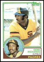 1983 Topps Base Set #7 Gene Richards
