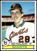 1979 Topps Base Set #672 Ed Halicki