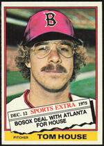 1976 Topps Traded #231T Tom House