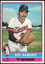 1976 Topps Base Set #336 Vic Albury