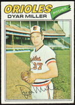 1977 Topps Base Set #77 Dyar Miller