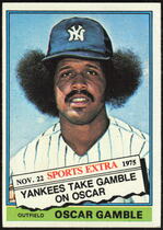 1976 Topps Traded #74T Oscar Gamble
