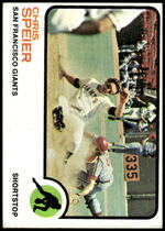 1973 Topps Base Set #273 Chris Speier