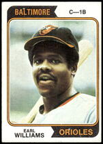 1974 Topps Base Set #375 Earl Williams