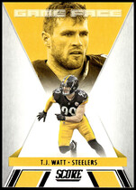 2021 Score Game Face #GF5 T.J. Watt