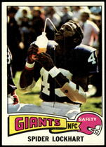 1975 Topps Base Set #227 Spider Lockhart