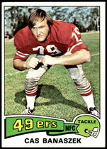 1975 Topps Base Set #248 Cas Banaszek