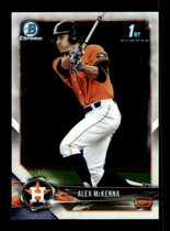 2018 Bowman Chrome Draft #BDC-99 Alex Mckenna