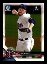 2018 Bowman Chrome Prospects #BCP101 Zack Littell