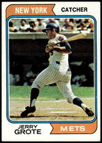 1974 Topps Base Set #311 Jerry Grote