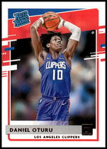 2020 Donruss Base Set #217 Daniel Oturu