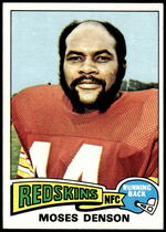 1975 Topps Base Set #392 Moses Denson