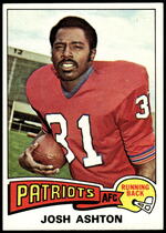 1975 Topps Base Set #266 Josh Ashton