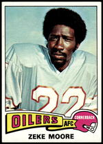 1975 Topps Base Set #271 Zeke Moore