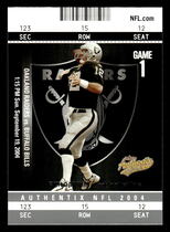 2004 Fleer Authentix #42 Rich Gannon