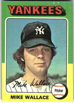 1975 Topps Base Set #401 Mike Wallace
