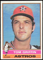 1976 Topps Base Set #454 Tom Griffin
