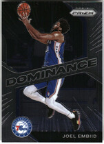 2020 Panini Prizm Dominance #11 Joel Embiid