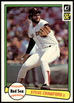 1982 Donruss Base Set #564 Steve Crawford