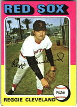 1975 Topps Base Set #32 Reggie Cleveland