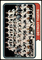 1974 Topps Base Set #94 Tigers Team