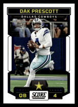 2023 Score Base Set #225 Dak Prescott