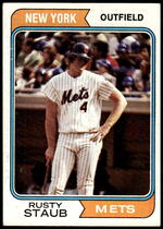 1974 Topps Base Set #629 Rusty Staub