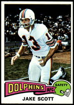 1975 Topps Base Set #291 Jake Scott