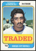 1974 Topps Traded #649 Fernando Gonzalez