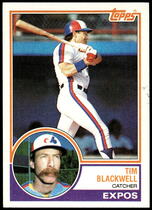 1983 Topps Base Set #57 Tim Blackwell